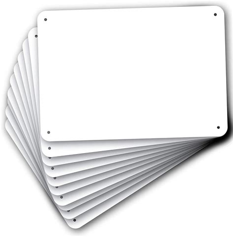 sign white sheet metal|aluminum sign blanks uk.